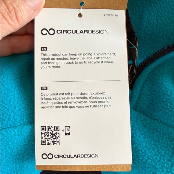 NWT The North Face Men's Anchor Alkaline Blue 1/4 Zip Fleece Size L Lightweight - Picture 10 of 13